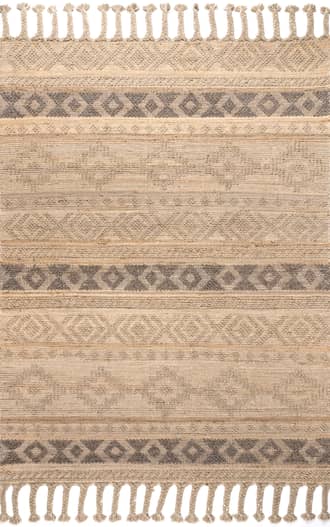Rylie Wool-Blend Tasseled Rug primary image
