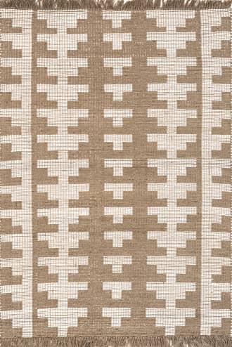 Sheena Geometric Jute Rug primary image