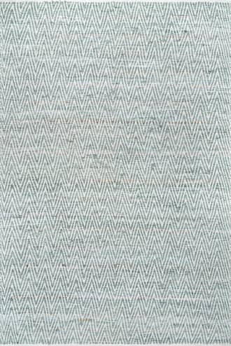 Light Grey 8' 6" x 11' 6" Maxine Chromatic Chevron Rug swatch