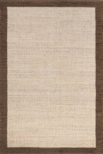 Suellen Bordered Handwoven Jute-Blend Rug primary image