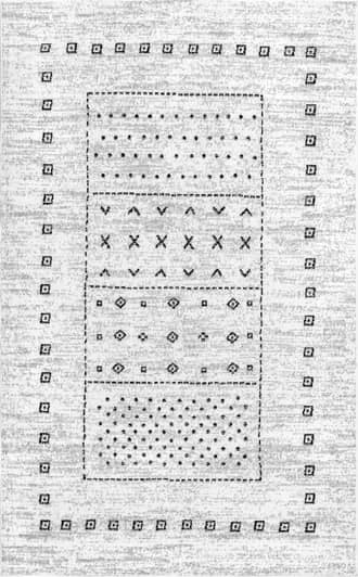 Soft Tribal Panel Rug primary image