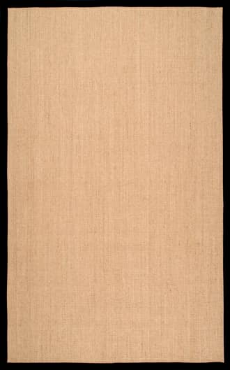 Black 8' Sisal Border Rug swatch