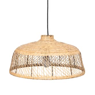 10-inch Rattan Iron Campana Pendant Lamp primary image