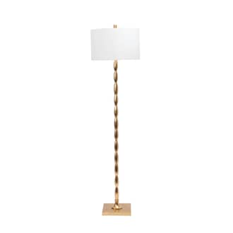 65-inch Rippled Iron Staff Floor Lamp primary image
