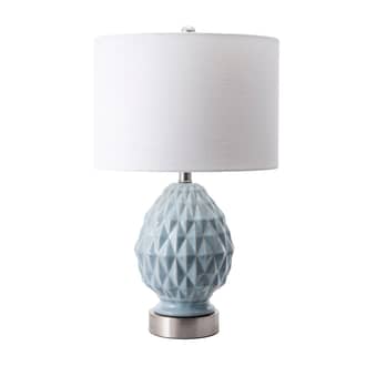 24-inch Textured Ceramic Egg Table Lamp primary image