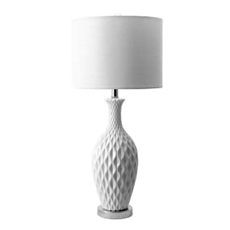 28-inch Diamante Textured Ceramic Table Lamp primary image