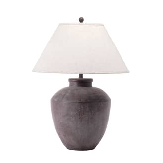 30-inch Vintage Resin Urn Table Lamp primary image