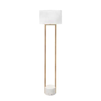 62-inch Metal and Marble Well Floor Lamp primary image