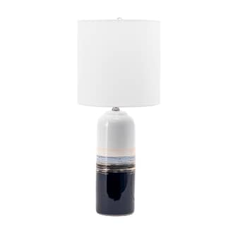25-inch Streaked Ceramic Table Lamp primary image