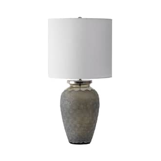 20-inch Glass Rippled Vase Table Lamp primary image