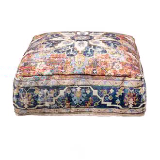 Printed Blossom Medallion Floor Cushion primary image