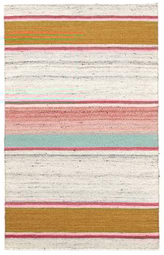 Claire Stripe Handwoven Wool Rug primary image