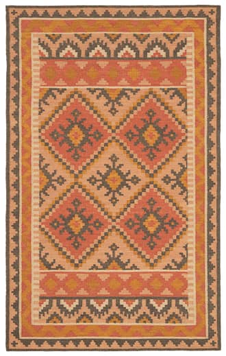 Reed Kilim Handwoven Wool Rug primary image