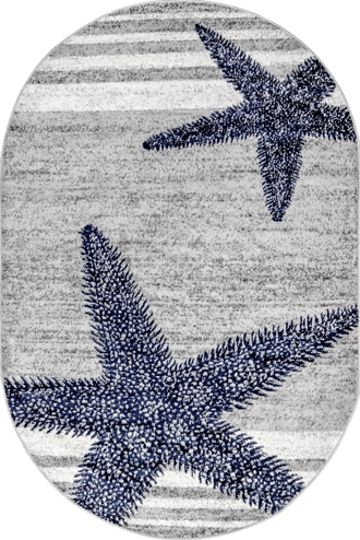 Starfish And Stripes Rug primary image