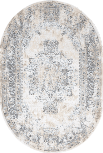 Milky Medallion Rug primary image
