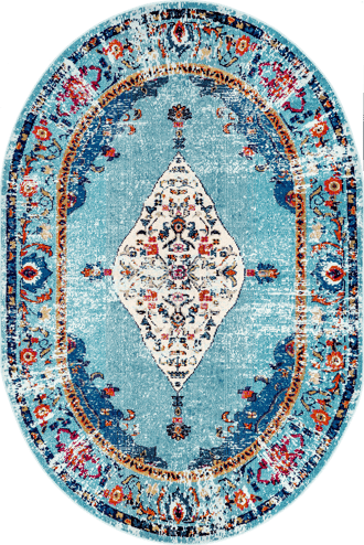 Iris Fading Oriental Medallion Rug primary image
