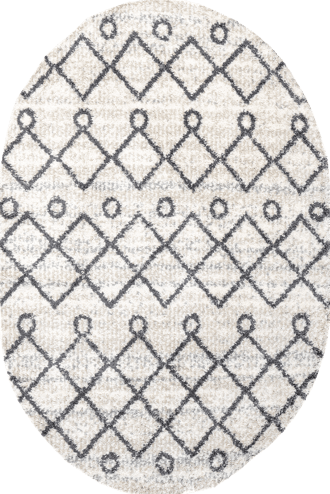 Diamond Moroccan Shag With Tassels Rug primary image