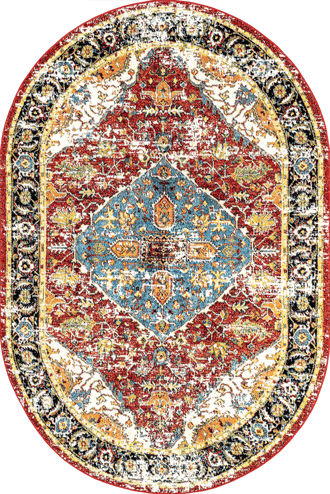 6' x 9' Olden Medallion Indoor/Outdoor Rug primary image