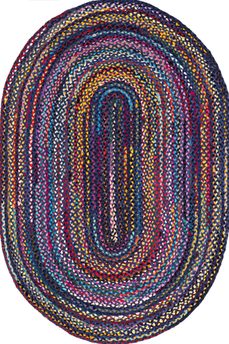 3' x 5' Bohemian Chindi Braided Rug primary image