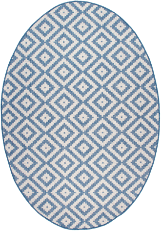 Indoor/Outdoor Diamond Trellis Rug primary image