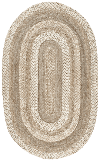 Braided Bengal Jute Rug primary image