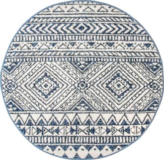 4' Banded Geometric Rug primary image