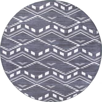 6' Natalia Chevrons Washable Indoor/Outdoor Rug primary image