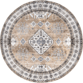 6' Antoinette Washable Stain Resistant Rug primary image
