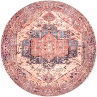 8' Timeworn Medallion Printed Rug primary image