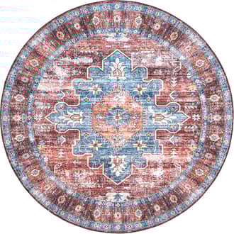 8' Castle Medallion Washable Rug primary image