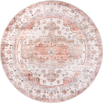 8' Francis Cartouche Medallion Washable Rug primary image