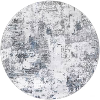 8' Faded Abstract Washable Rug primary image