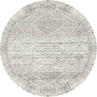 6' Diamond Mosaic Washable Rug primary image