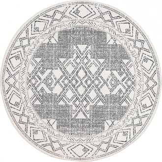 6' Medallion Washable Rug primary image