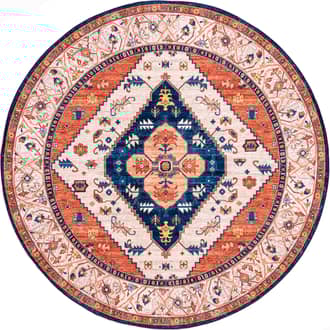 6' Tribal Medallion Washable Rug primary image