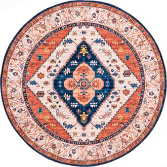 6' Tribal Medallion Washable Rug primary image