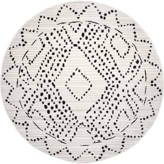 6' Dotted Diamond Trellis Rug primary image