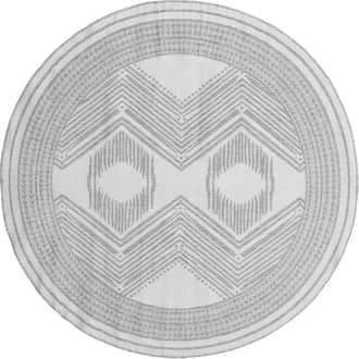 6' 7" Iris Totem Indoor/Outdoor Flatweave Rug primary image