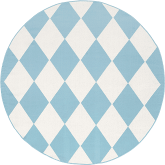 6' 7" Adelaide Harlequin Indoor/Outdoor Rug primary image