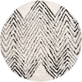 8' Moroccan Chevron Tassel Rug primary image