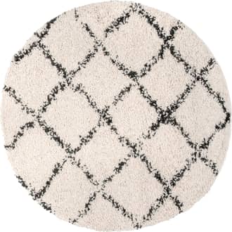 4' Moroccan Lattice Tassel Rug primary image