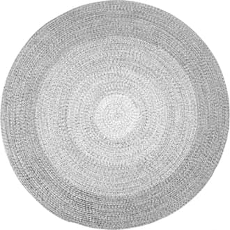 6' Braided Gradience Indoor/Outdoor Rug primary image