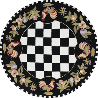 6' Rooster Rug primary image