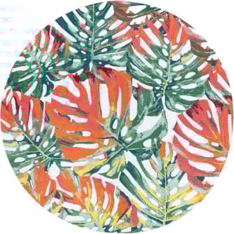 6' Variegated Spruce Indoor/Outdoor Rug primary image