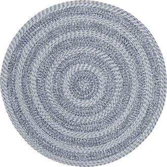6' Braided Texture Indoor/Outdoor Rug primary image