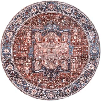 5' Fringed Medallion Rug primary image