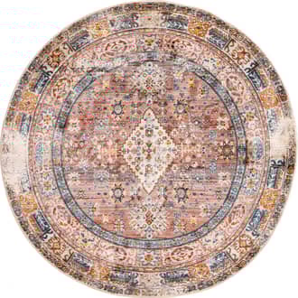5' Distressed Medallion Rug primary image
