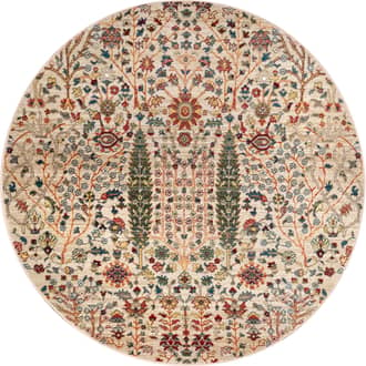 Floral Fringed Rug primary image