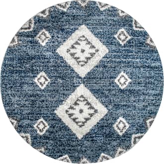 8' Diamond Totem Shag With Tassels Rug primary image