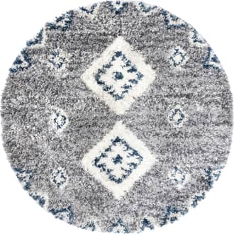 8' Diamond Totem Shag With Tassels Rug primary image